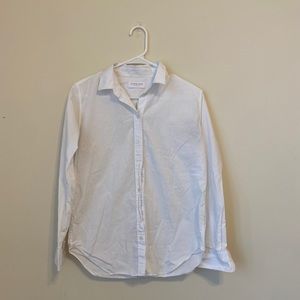 Brand New White Everlane Button down
